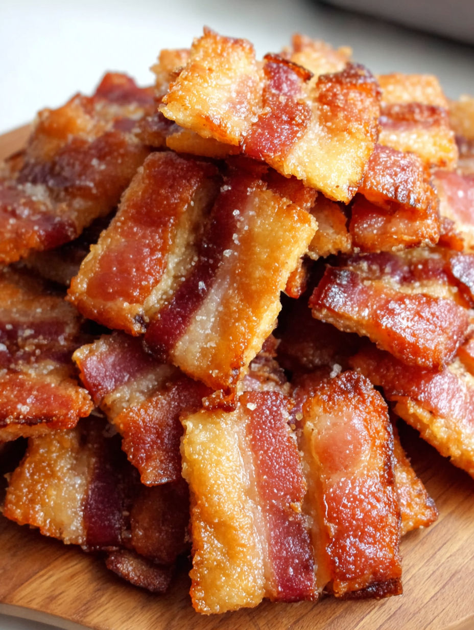 Bacon Crackers Sweet Savory.
