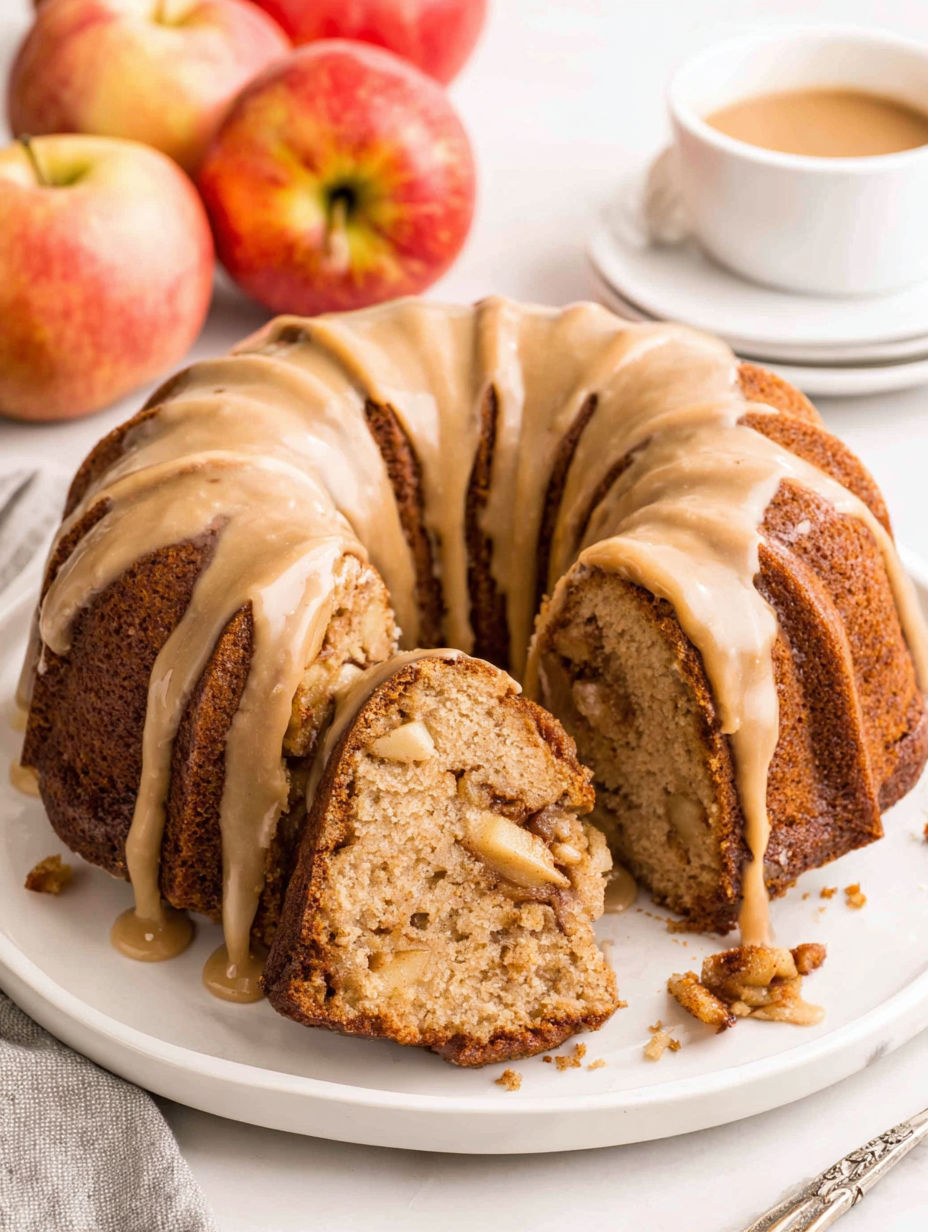 A cake with a glaze on top.