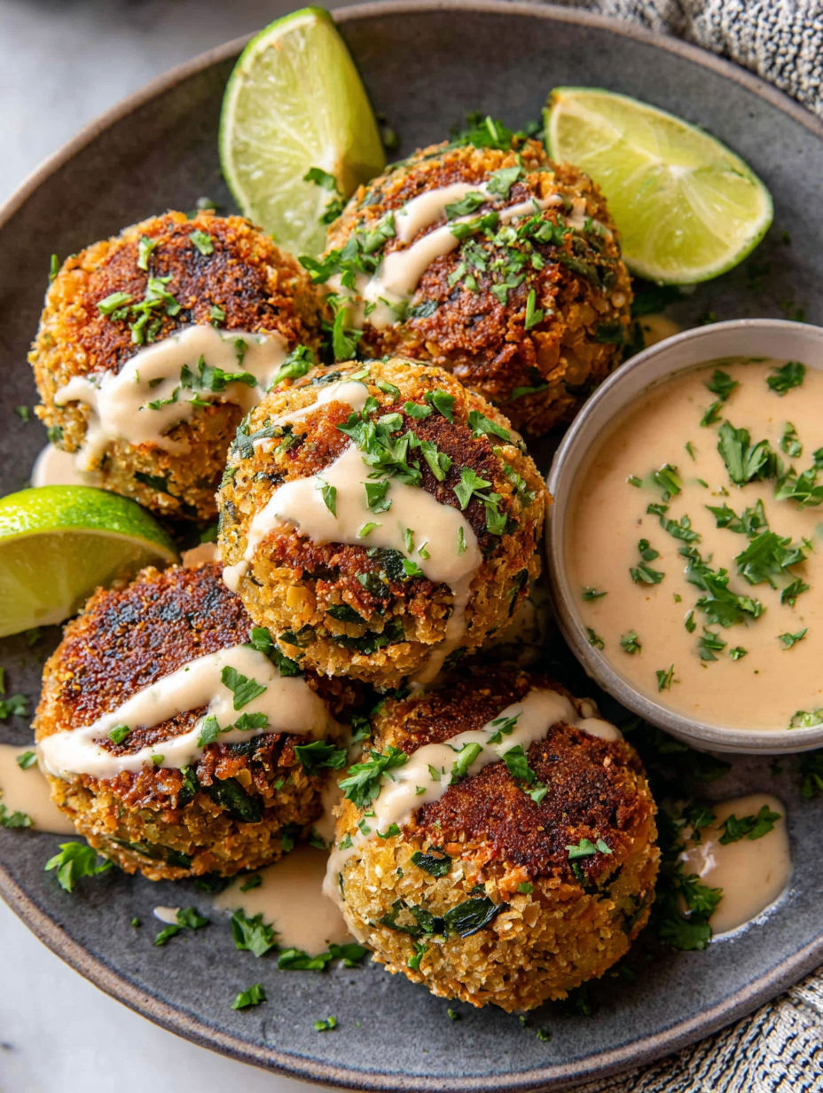 A plate of food with a bowl of sauce.