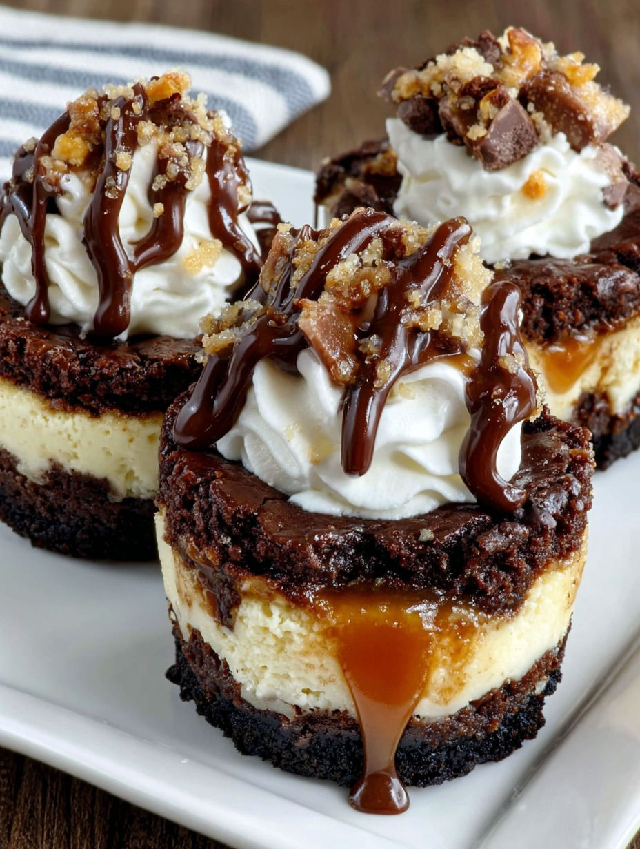 A dessert with chocolate and caramel sauce.