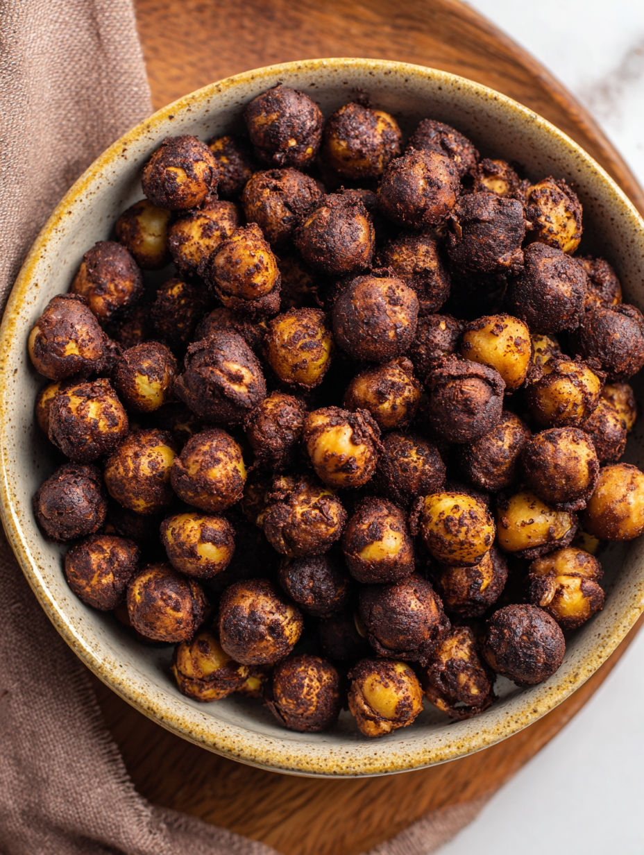 A bowl of cocoa puffs.