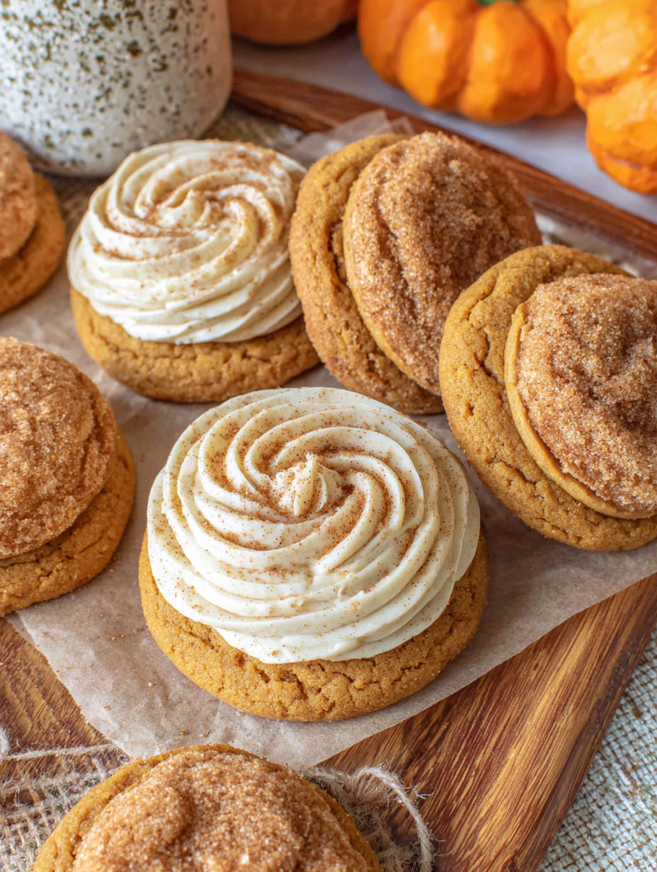 A plate of cookies with white frosting and brown sugar.