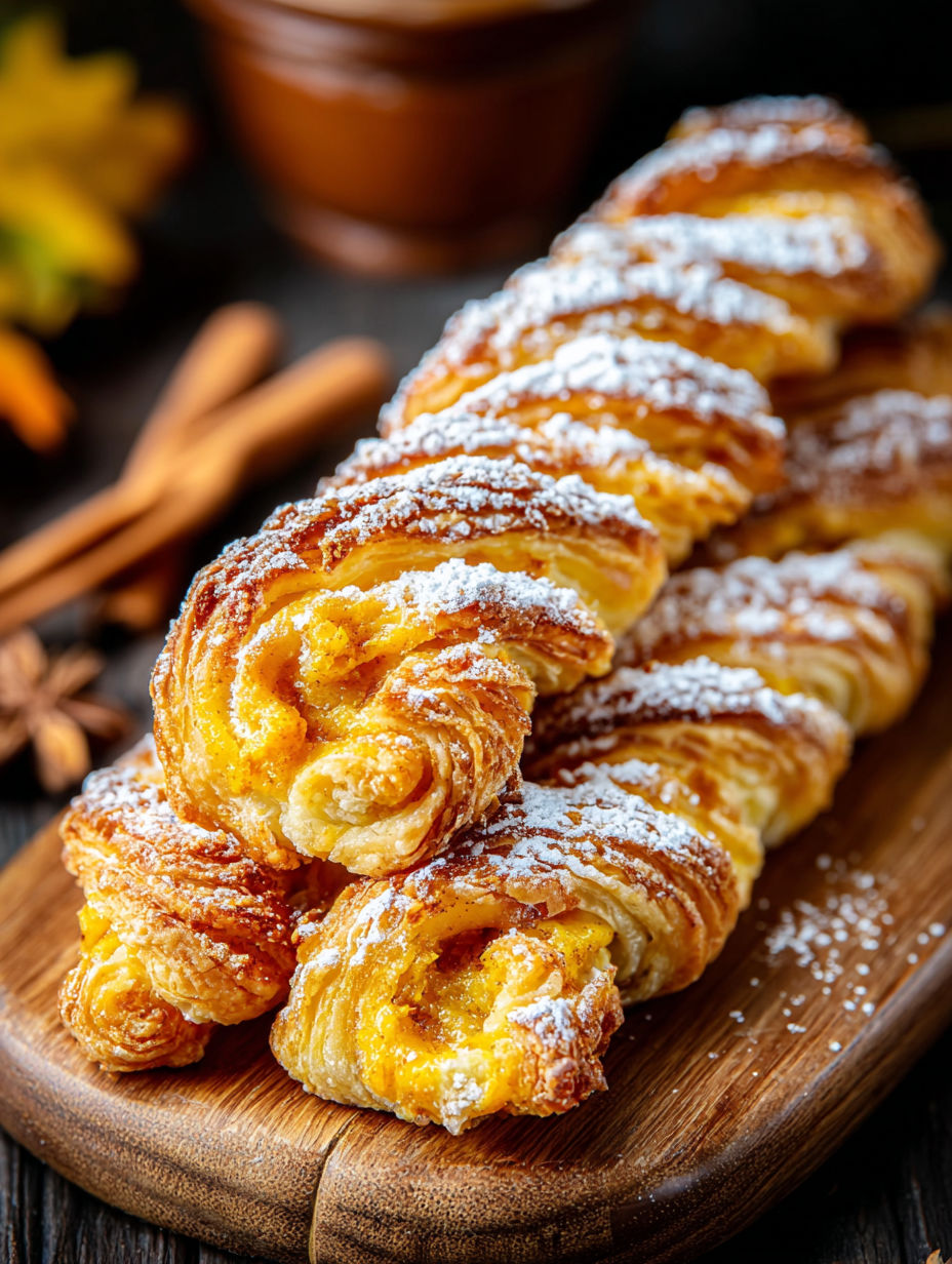 Pumpkin Pie Twists.