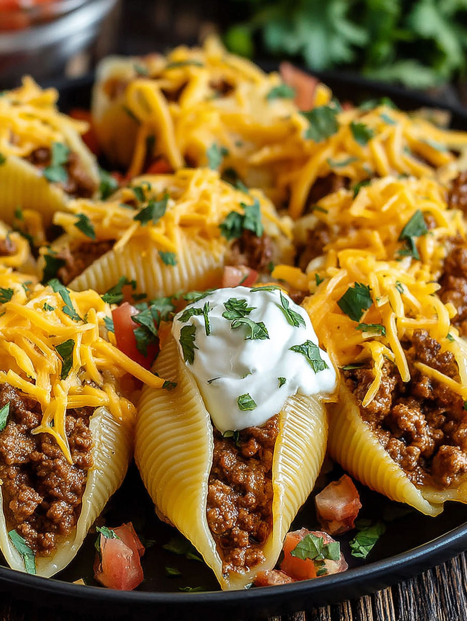 A bowl of food with a white sauce on top.