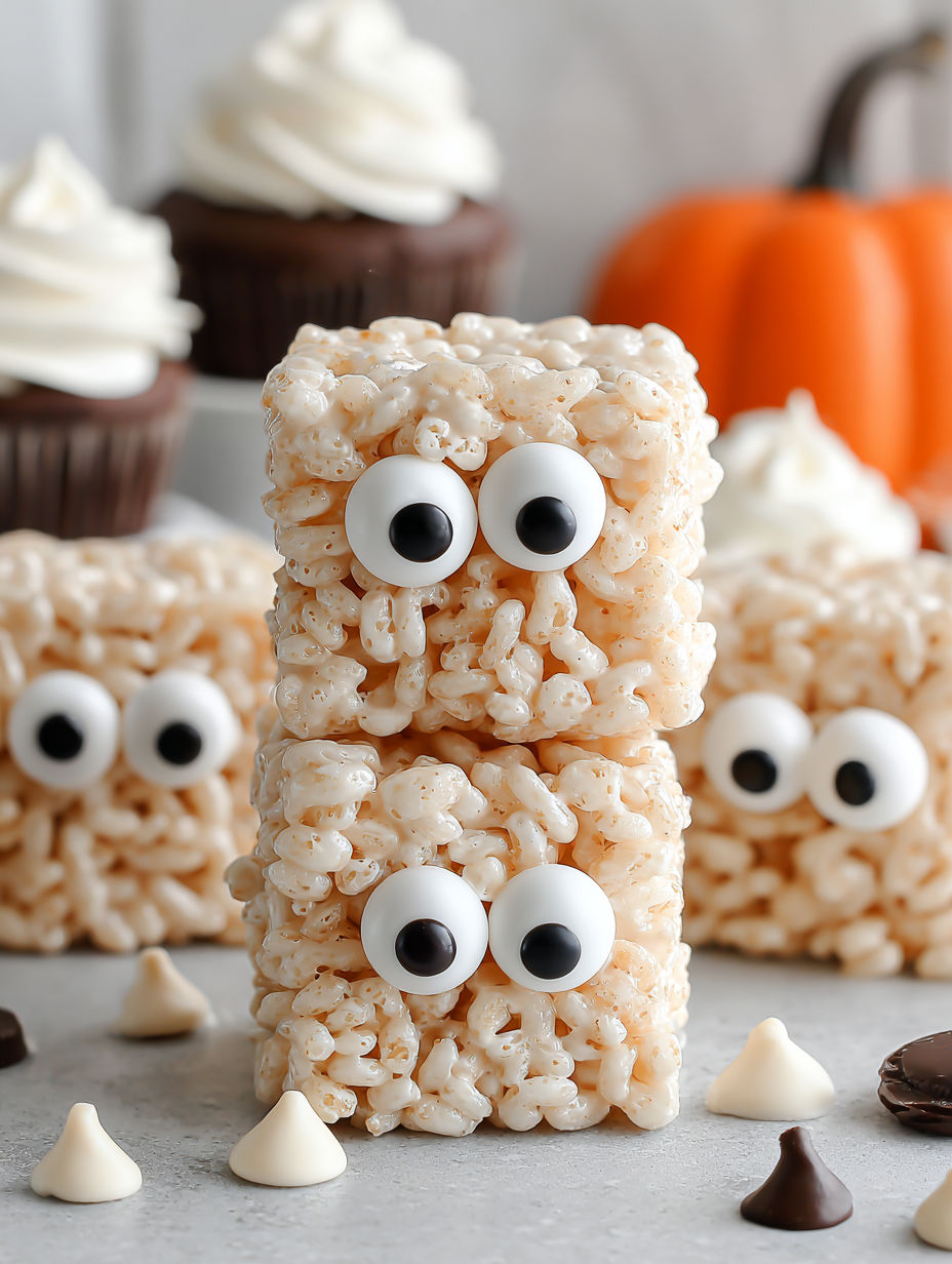Rice Krispie Mummies - Last-Minute Party Idea!
