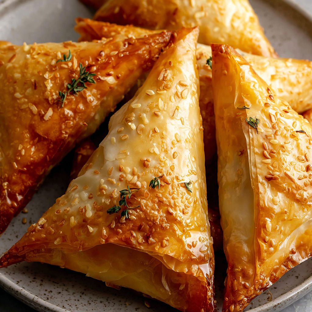 Pumpkin Phyllo Triangles - Elegant Fall Entertaining!.