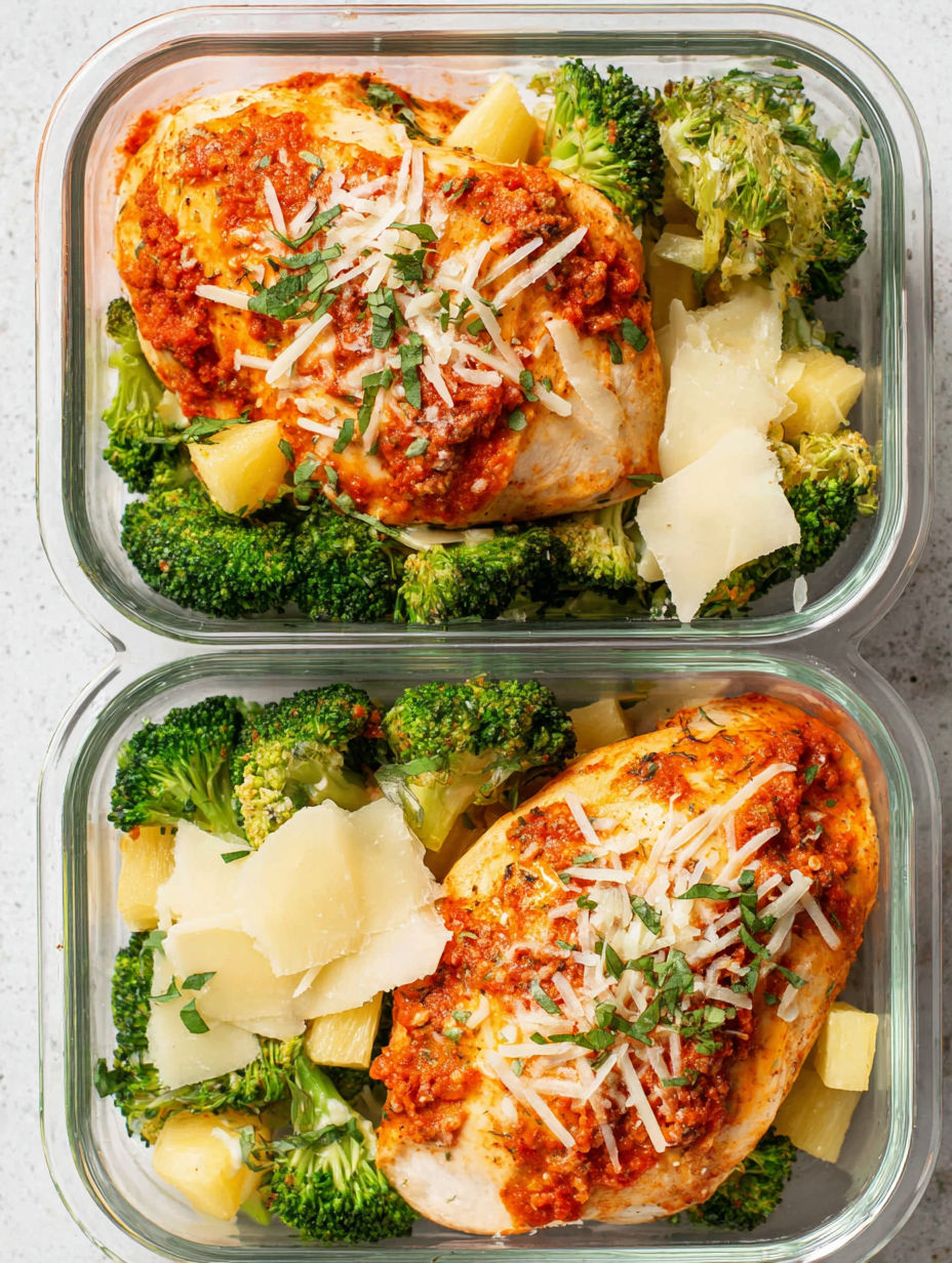 A bowl of chicken covered in cheese and broccoli.