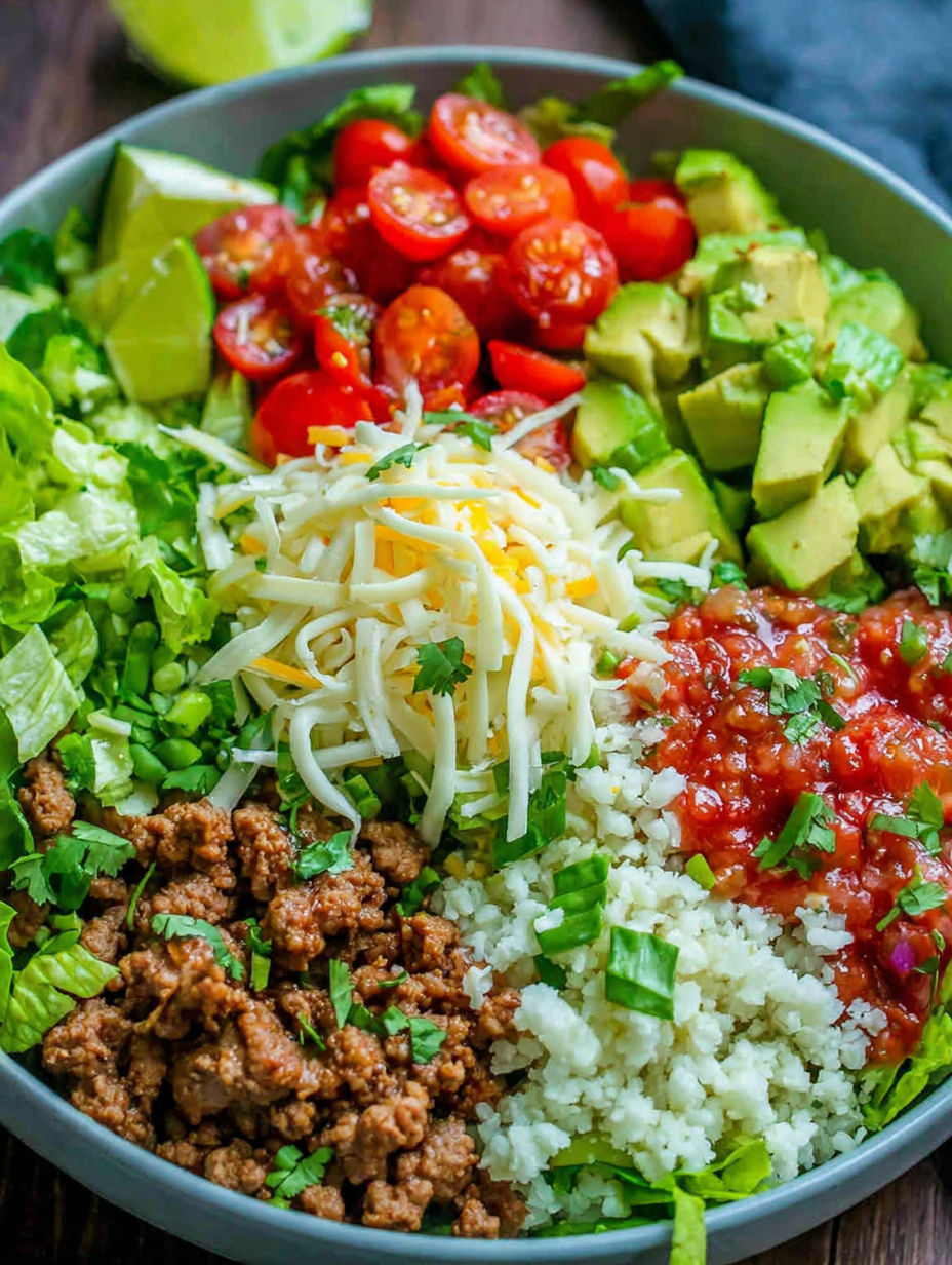 A protein-packed breakfast burrito bowl.