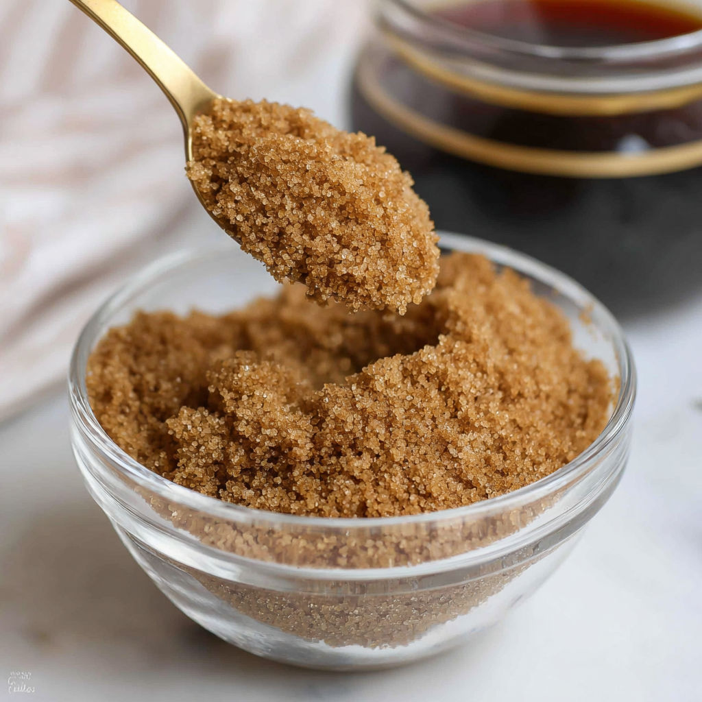 A spoonful of brown sugar substitute.