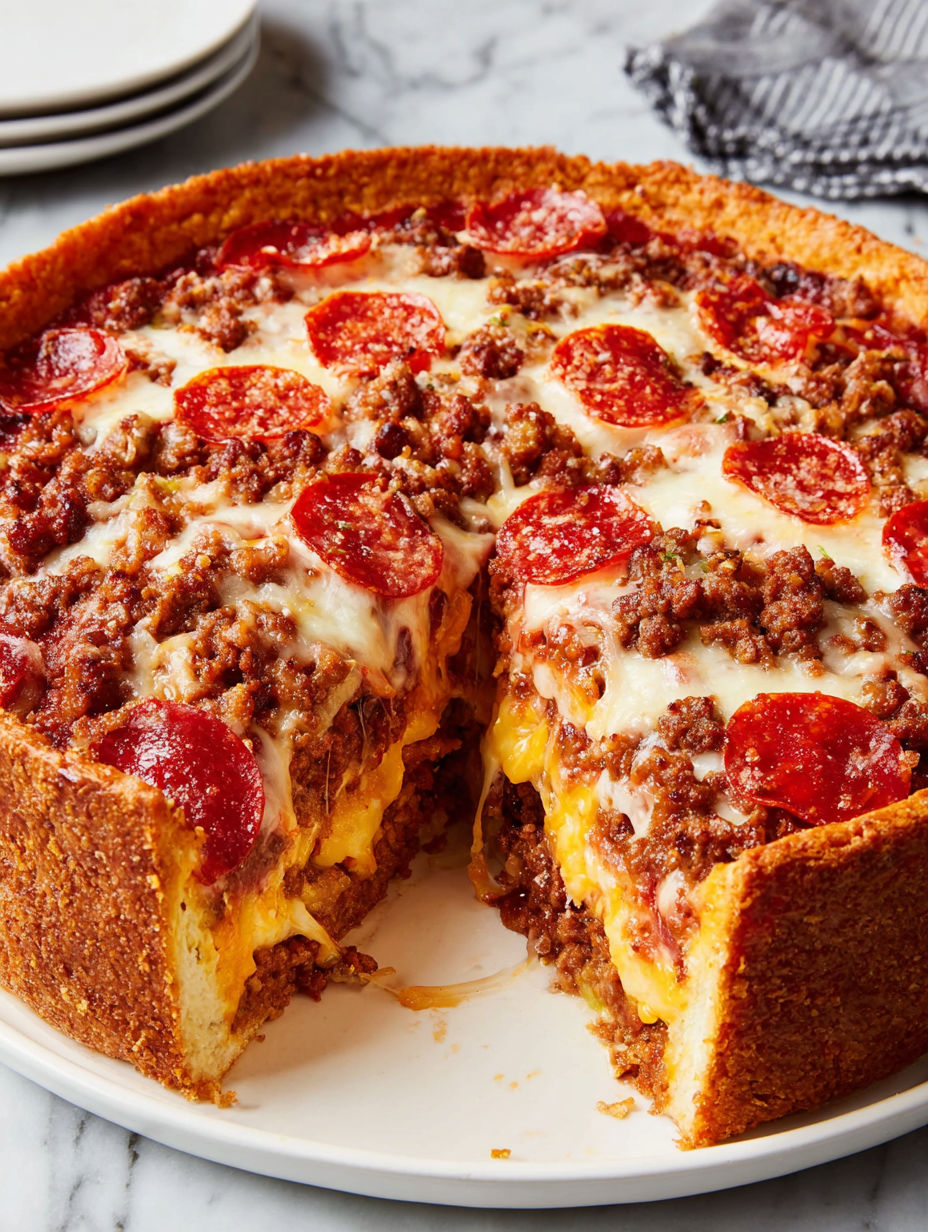 A slice of pizza with pepperoni and cheese.