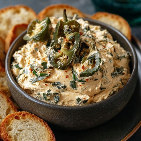 A bowl of roasted jalapeño cowboy cream cheese.
