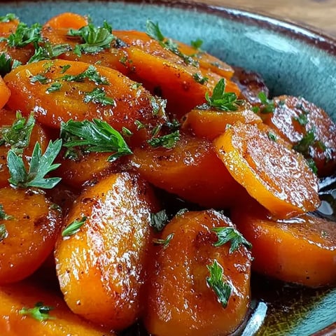 A bowl of cooked carrots.