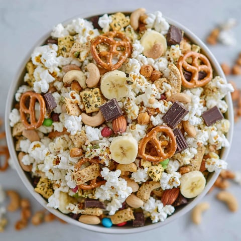 A bowl of popcorn with various toppings.