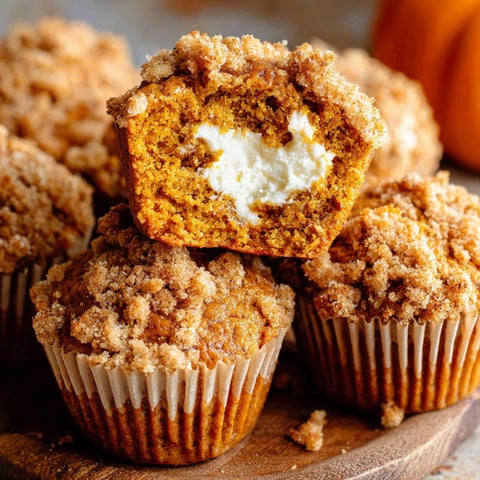 Pumpkin Cream Cheese Muffins.