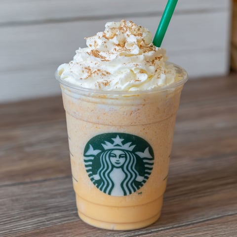 A Starbucks Pumpkin Spice Frappuccino Recipe.