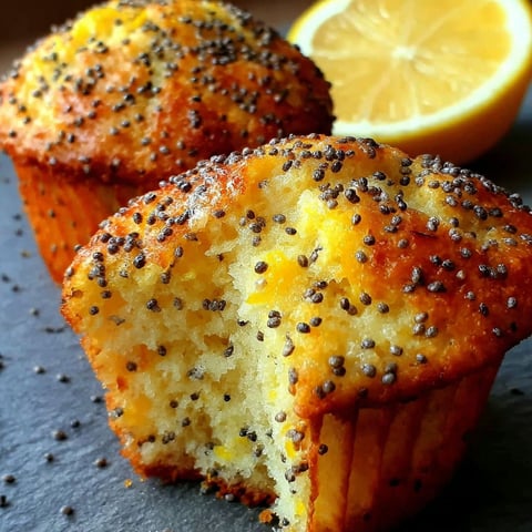 A slice of lemon poppy seed muffin.