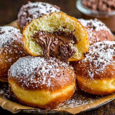 Chocolate Filled Donuts - Pure Indulgence!.