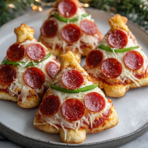 Three mini pizzas with pepperoni and cheese on a plate.